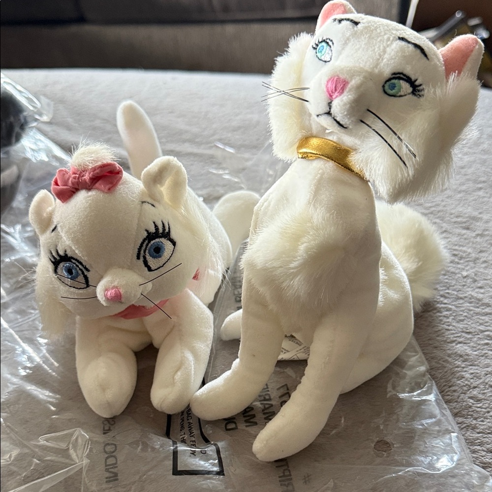 Disney Aristocrats bean bags- New Cat Toy Set